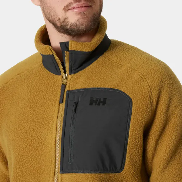 HH Men's Panorama Pile Fleece Block Jacket